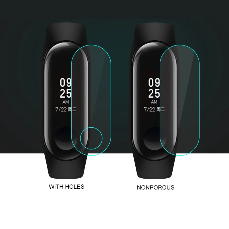 1 шт. защита для экрана Xiaomi Mi band 2 TPU стеклянная пленка против царапин умный Браслет