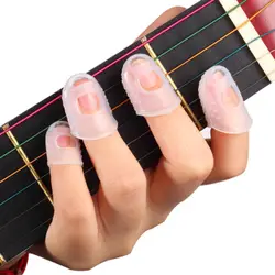 Guitar защита для пальца Train Finger Guards защитное тренировочное оборудование для гитары случайный цвет