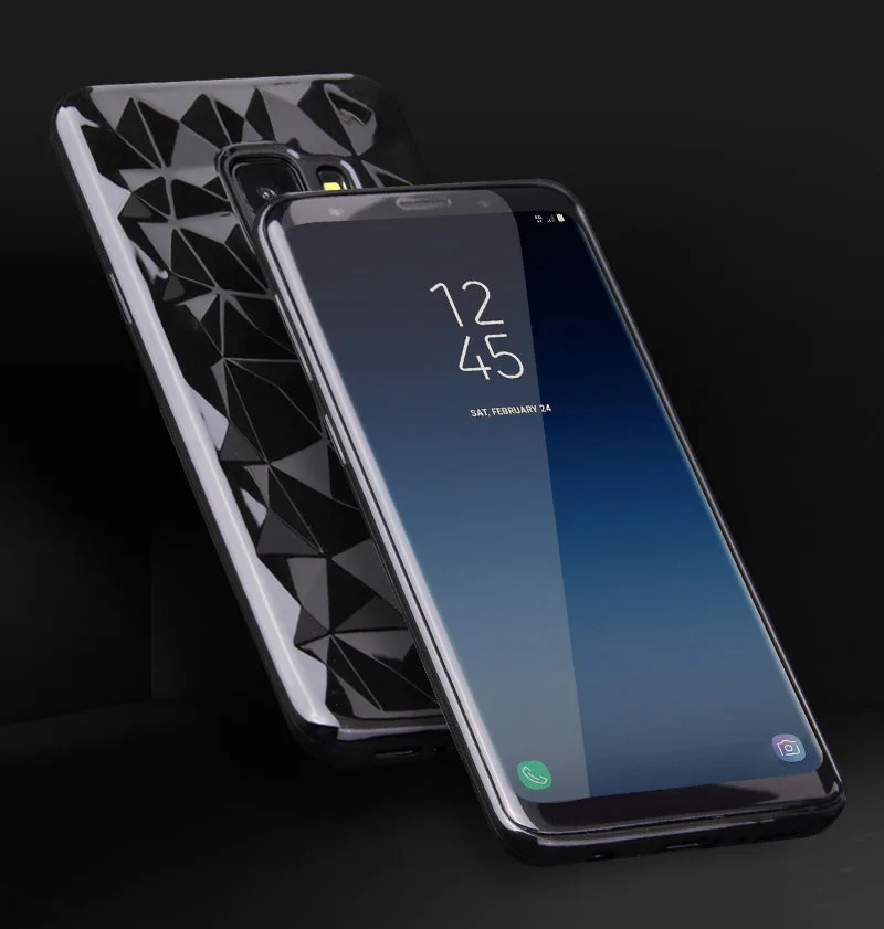 Цветной чехол для samsung Galaxy S7 S8 S9 S10 Plus брендовый чехол для телефона для samsung Galaxy 10e Galaxy s7edge Алмазный Мягкий чехол s