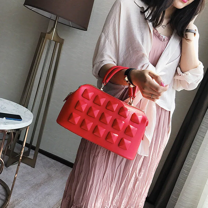 Women Boston Messenger Bag PU Leather Luxury Handbags Female Bags Designer Evening Party Shoulder Bags Casual Bolsa Tote SS0321 (1)