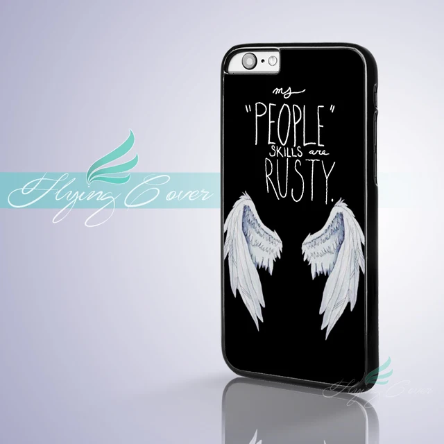 Coque Black Supernatural Quotes Capa Phone Cases for