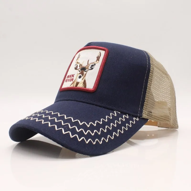 

Seioum Baseball Cap For Women Summer Mesh cap Men Embroidery Animal Bones Snapback Hip Hop Hat Casual Cotton hat