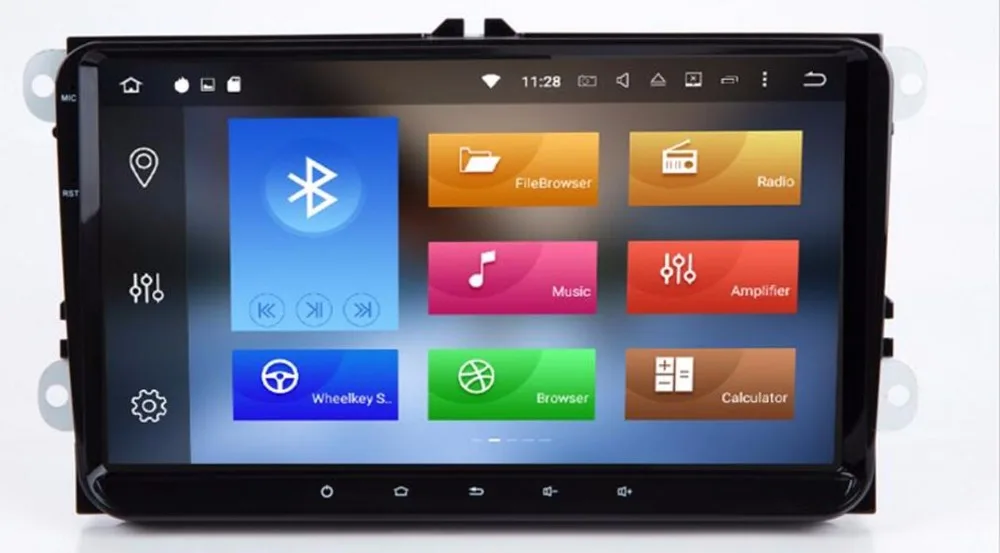 Top PX5 Octa 8 Core 4GB RAM Android 8.0 Car Radio Player for VW GOLF 5/6 Polo/Passat/Jetta/Tiguan/Touran/EOS GPS Navigation 1