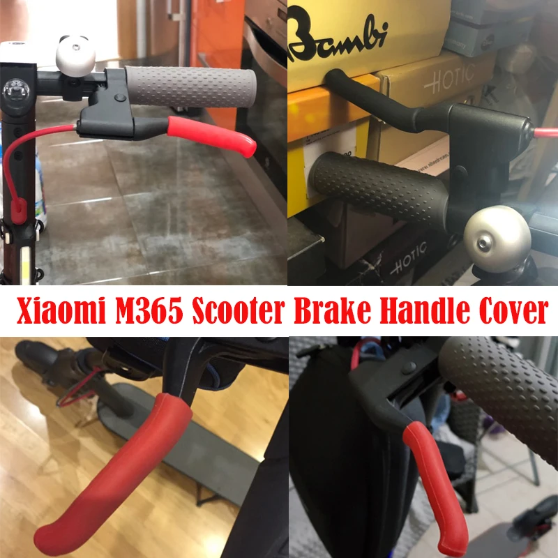 

Electric Scooter Brake Handle Cover Bike Brakes Silicone Sleeve Anti-slip For Xiaomi Mijia M365 M187 Scooter Brake Lever Covers
