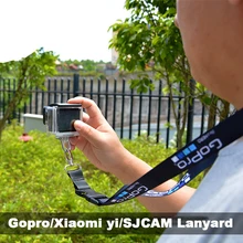 Gopro Neck Strap Lanyard for GoPro hero 2 3 3+ 4 Session sjcam sj4000 sj5000 sj7000 for xiaomi yi Cameras accessories