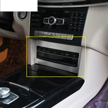 

Aluminum Center Control Air-Condition Switch Cover Trim Accessories For Mercedes W212 Benz E-Class E200 E260 E300 2014 2015 2016