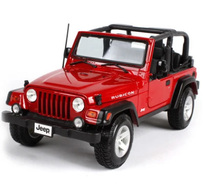 Maisto 1:18 JEEP WRANGLER RUBICON SUV литая под давлением модель автомобиля игрушка для ребенка подарок на день рождения оригинальная коробка