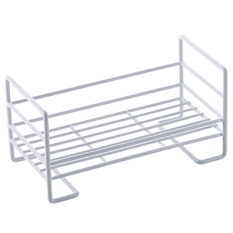 

Wrought Iron Sponge Storage Rack Pool Shelf Home Kitchen Countertop Sink Rag Debris Drain Rack