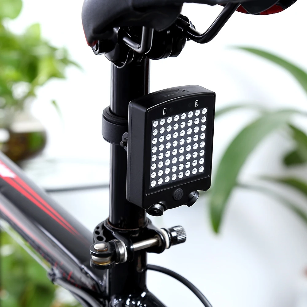 Buy Bicycle Seatpost Light 64 LEDs Wireless Laser