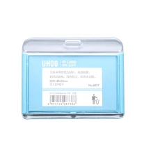 1 шт работа держатель для карт s прозрачность имя держатель для карт комплект с Ремешок