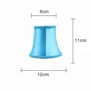 Синее бра тканевые лампы люстра мини фонарь зажим|moroccan lamp shade|fabric shadeslamp shade |