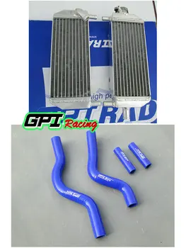 

RM250 RM 250 2-stroke 01-2008 Aluminum radiator + hose FOR Suzuki