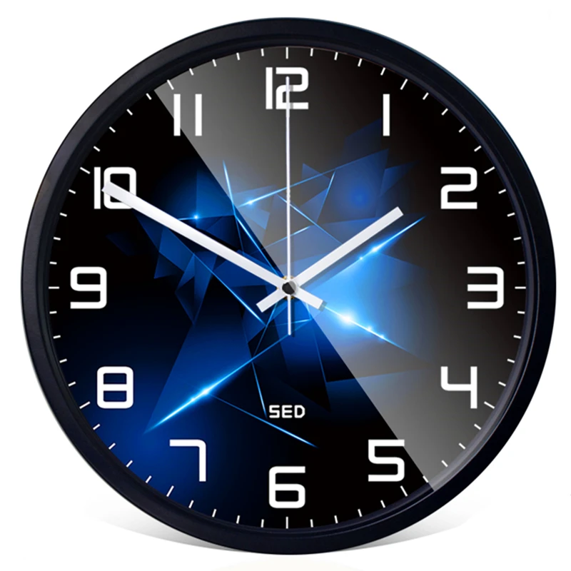 Brilliant diamonds clock Nordic style High end custom bedroom living