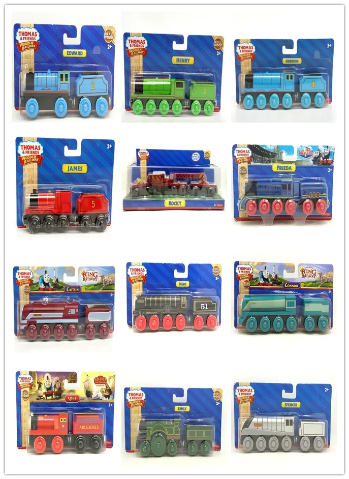 

27 styles NEW Original Thomas And Friends Wooden Magnetic Railway Model Train Engine Gartor timothy jack belle ashima nocky NIB