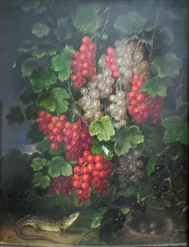 

Painter Perfect Oil Painting Hand-painted on Canvas: Perfect Crystal Grapes Decorated on Home Wall