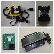 ICOM A2 NEXT A+B+C For BMW with hdd software for BMW ICOM NEXT A+B+C v2017.12 installed E6320 laptop (i5 cpu, 4g ram) ready work