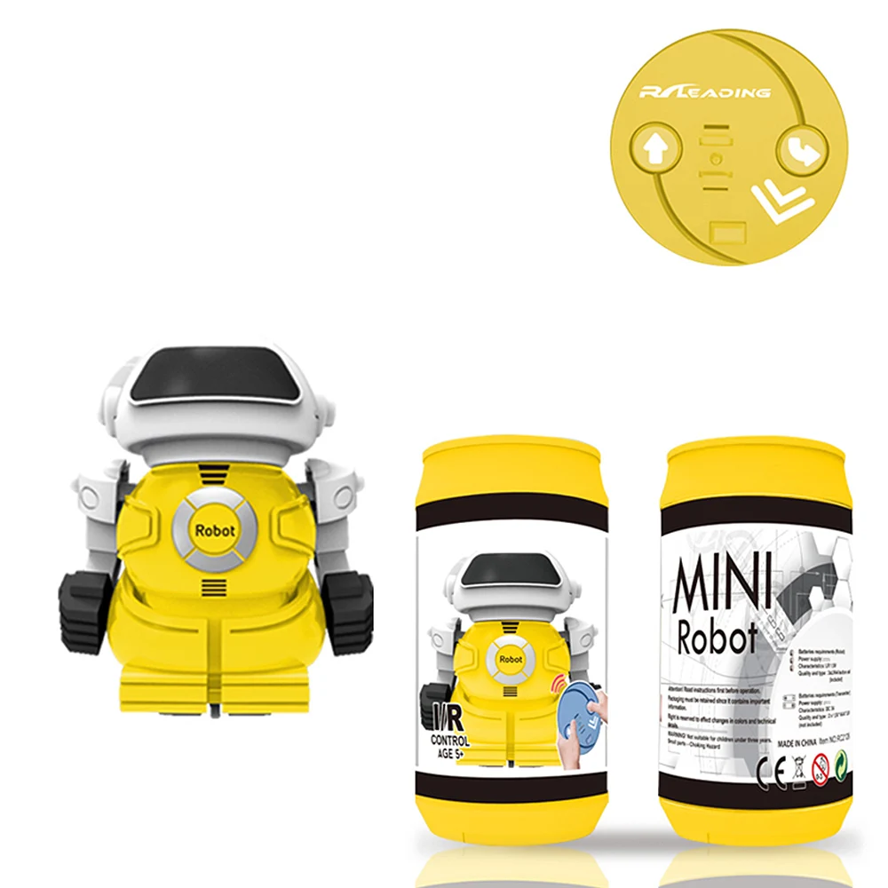 MrY Mini Smart Robot Toys Remote Control Robot Boys Girls Companion Educational Toy Intelligent Robots Children's Toys