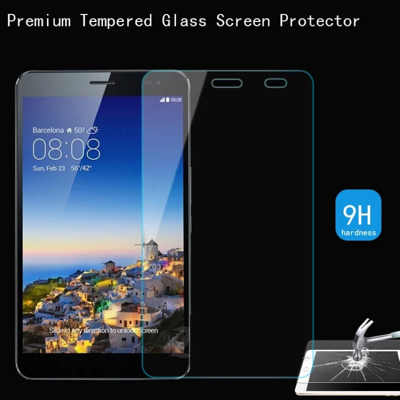 Для Huawei Honor MediaPad X1/X2 7.0 дюйма Планшеты Премиум закаленное Стекло Экран Гвардии Protector