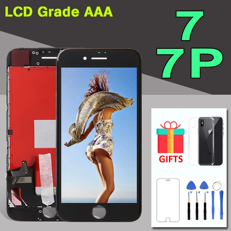 

1PCS LCD For Apple iPhone 7 7 Plus 7G 7P LCD Display 3D Touch Screen Assembly Replacement Front Panel Phone Parts Free shipping