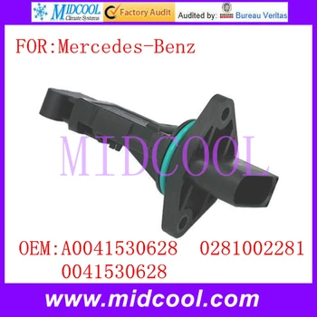 

New Mass Air Flow Sensor use OE No. A0041530628 , 0281002281 , 0041530628 for Mercedes-Benz