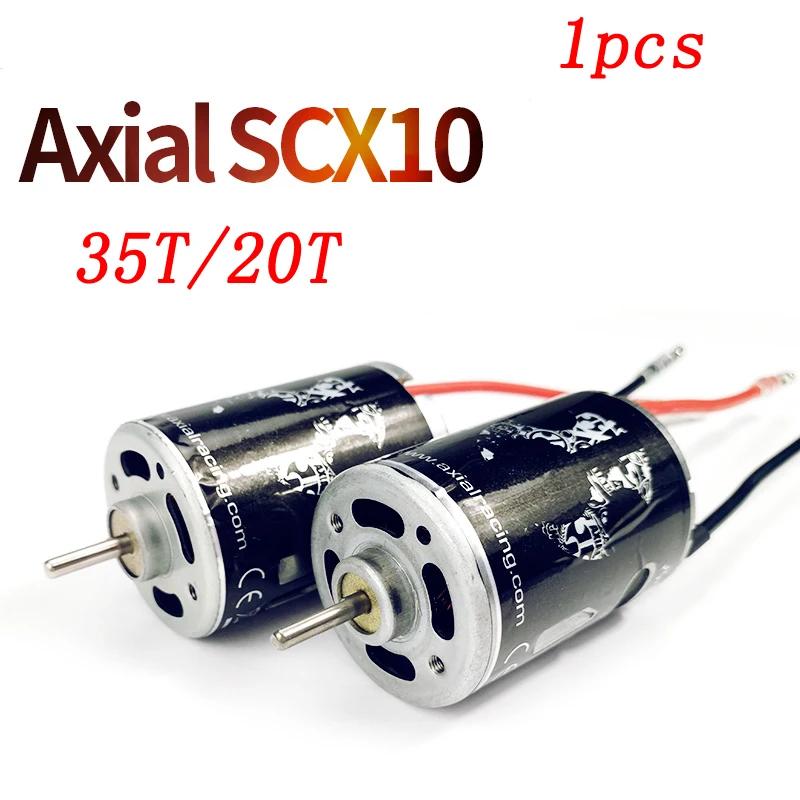 

1pcs 1/10 RC Crawler Cars 20T 35T Motor Original Parts for Axial SCX10 AX10 AX24003 Model Cars Electric Motor Engine Replacement