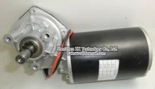 Fabricantes 24 V 120 W rueda de gusano motorreductores 76ZYJ-G 120 W DC Gear motor con un interruptor de inversión libre 40 rpm