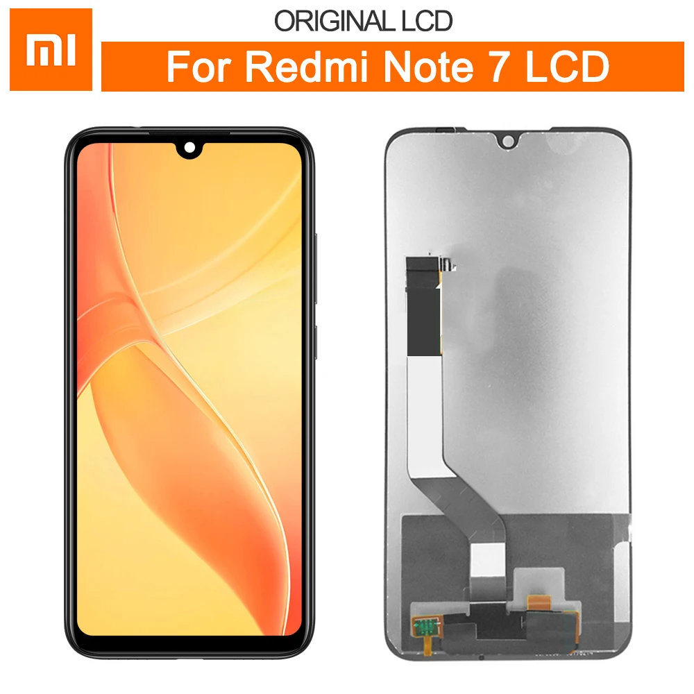 

Original For 6.3" Xiaomi Redmi Note 7 Note7 Redmi Note 7 Pro LCD Display Screen Frame+Touch Screen Panel Digitizer Replacement