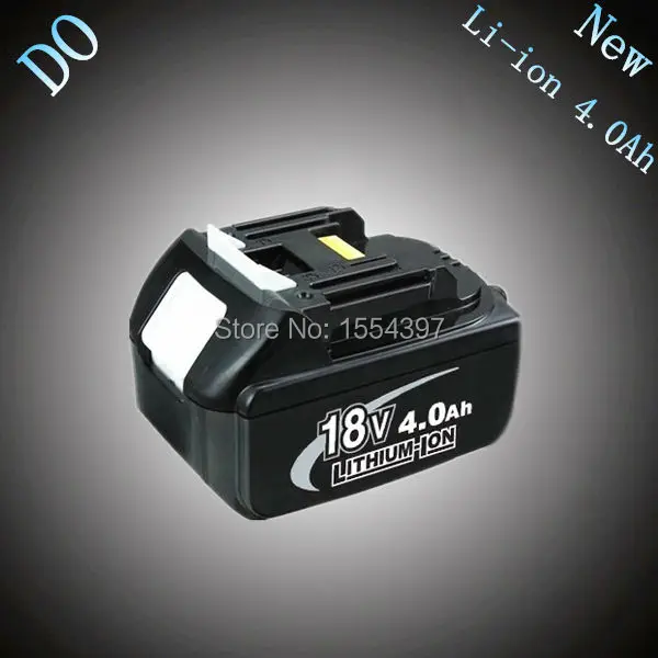 

4000mAh Rechargeable Lithium Ion Replacement Power Tool Battery for Makita 18V BL1830 BL1840 LXT400 BL1815 194230-4 194205-3