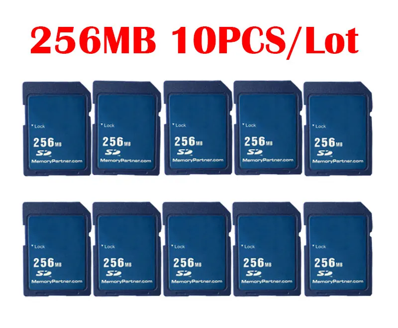 10 шт./лот 256 MB 512 MB карта памяти SD карта 256 MB 512 MB Mini Carte Memoire SD для китайского оптового поставщика Дешевая