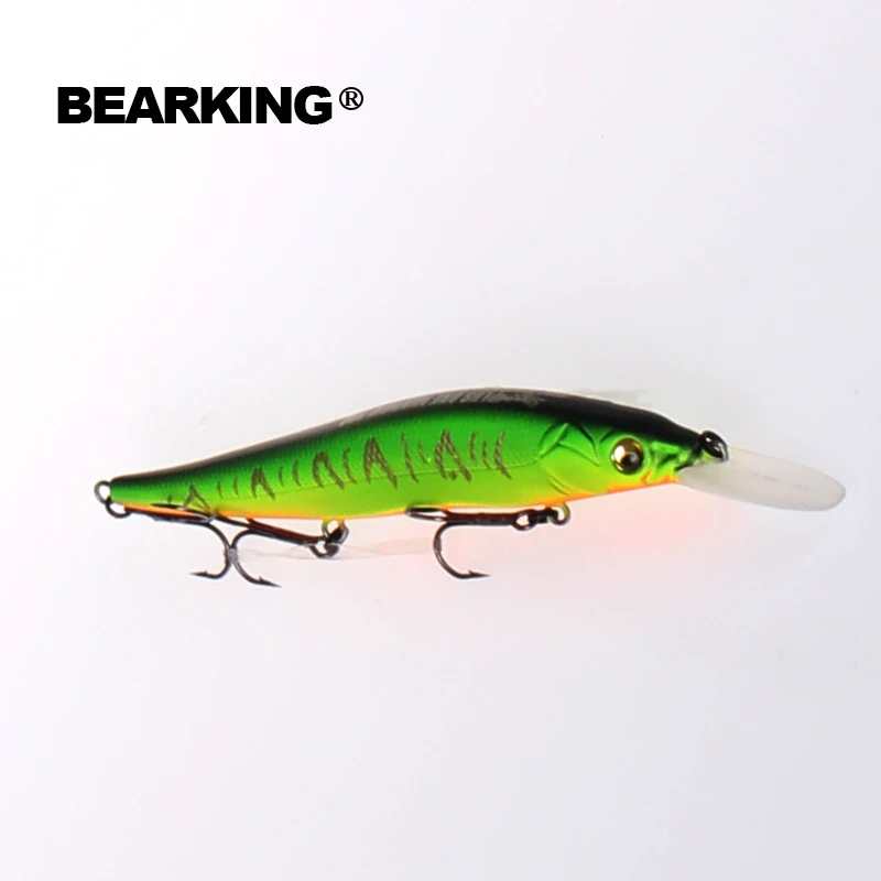 BEARKING новые рыболовные приманки разные цвета minnow crank 11 см 14 г вольфрамовая весовая