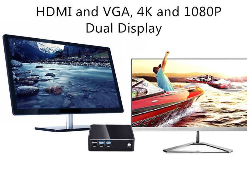 Windows 10 Мини ПК компьютер Intel Core i7 4500U i5 4200U i3 4010U 4K Поддержка HDMI VGA WiFi DDR4 ram энергосберегающая минипк NUC