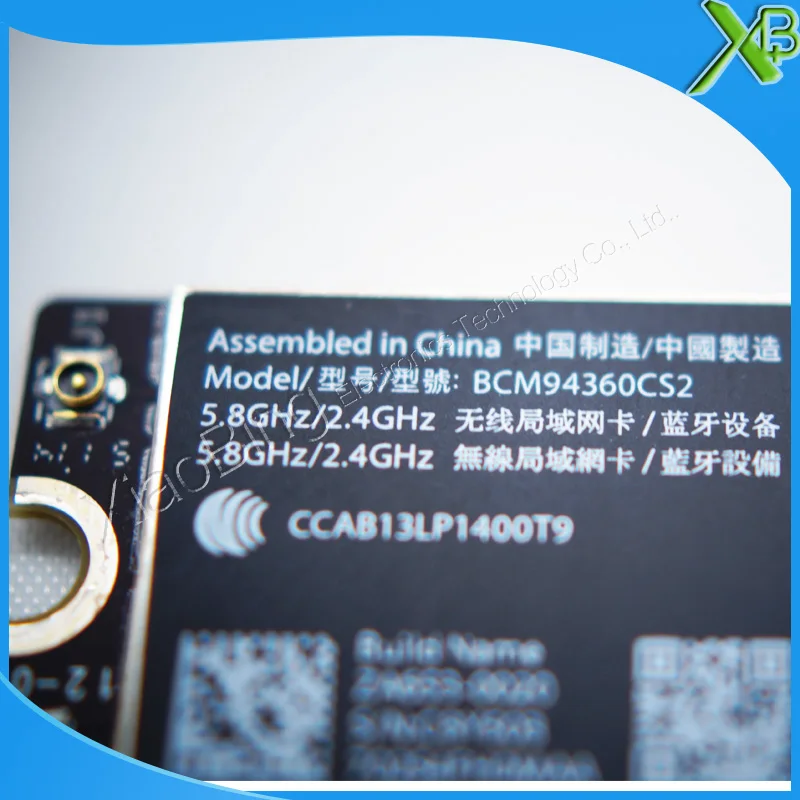 Новый оригинальный WiFi Bluetooth Карта Аэропорта BCM94360CS2 для MacBook Air A1465 A1466 2013 2016