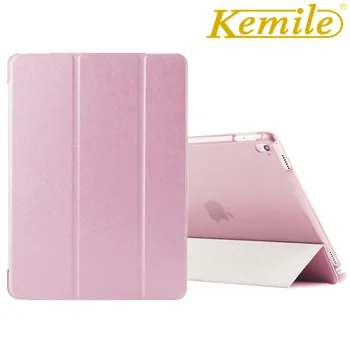 

Kemile Folding Design Fashion contracted Ultra-thin PU Leather Smart Case Cover For ipad Pro 10.5 inch A1701 A1709 Case Cover