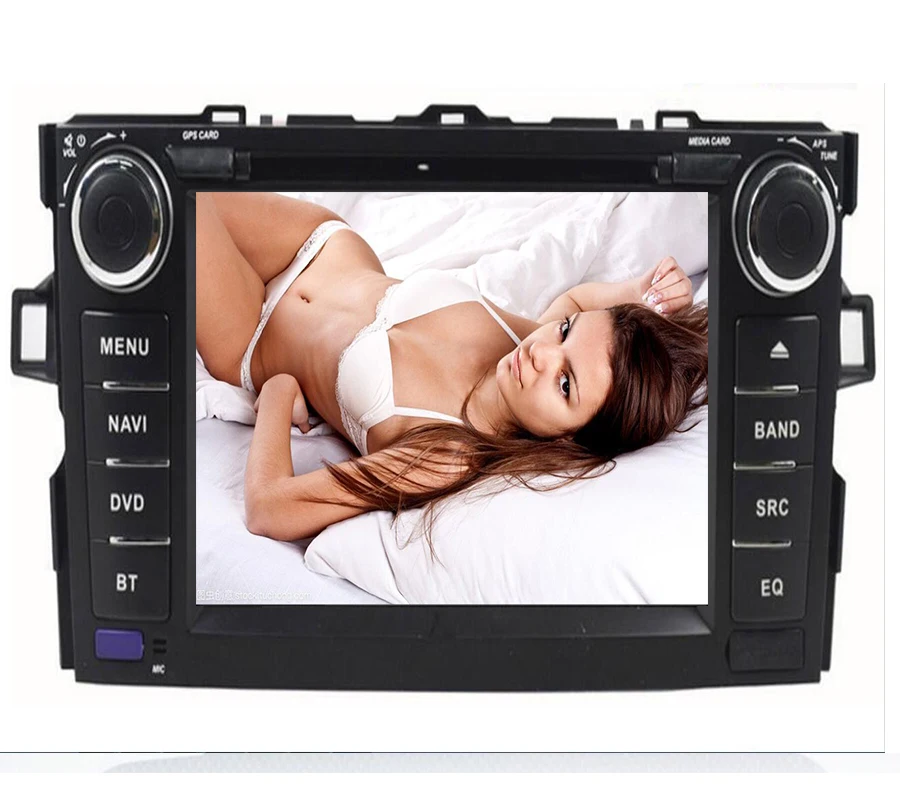 Flash Deal 4G android 9.1 car dvd player For Toyota corolla 2007 2008 2009 2010 2011 in dash 2 din 1024*600 car radio gps video head unit 1