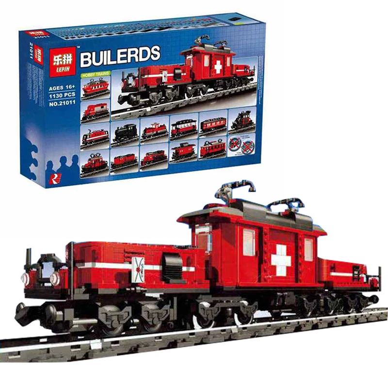 

1130Pcs 21011 Technical Series The Medical Changing Train Building Blocks Bricks Set Educational Toys for Children Legoing 10183