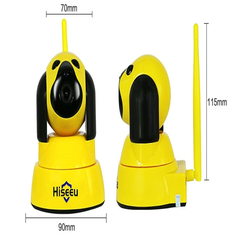 hiseeu Home Security IP Camera Wi-Fi Wireless Smart Dog wifi Camera Surveillance 720P IR Night Vision CCTV Indoor Baby Monitor