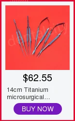 Titânio Scleral Plug Fórceps Instrumentos Cirúrgicos Oftálmicos 26 High Quality Beleza e saúde
