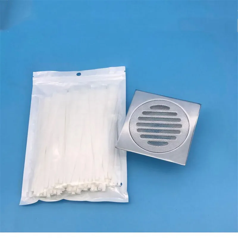 

CTREE 10Pcs Hair Filter Disposable Sticker Non-Woven fabric Anti Blocking Floor Drain Kitchen Sink Bathroom Drain Sewer C848