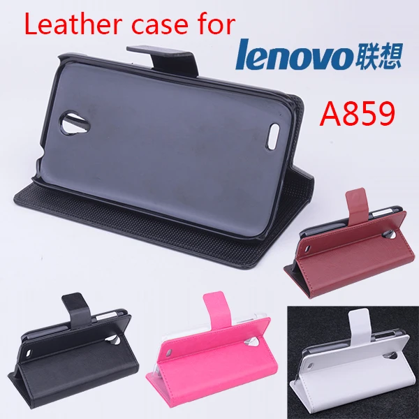 

Luxury Retro Leather Case for Lenovo A859 Flip Vintage Phone Cases with Wallet Holder Card Solt for Lenovo A859 Cover