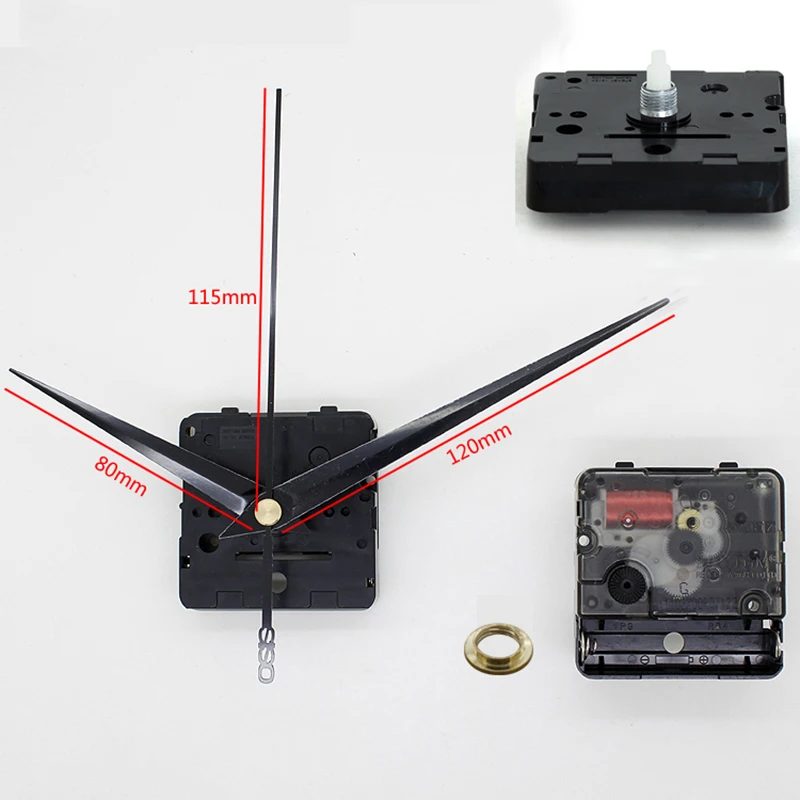 Rhythm Plastic quartz clock movement Silent Movement sweep mechanism
