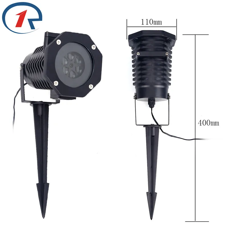 ZjRight LED light 10 узоров RGBW Рождественские огни Открытый Сад водонепроницаемый