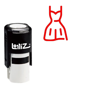 

LolliZ Dress Self-Inking Rubber Stamp - Modern Symbol Series