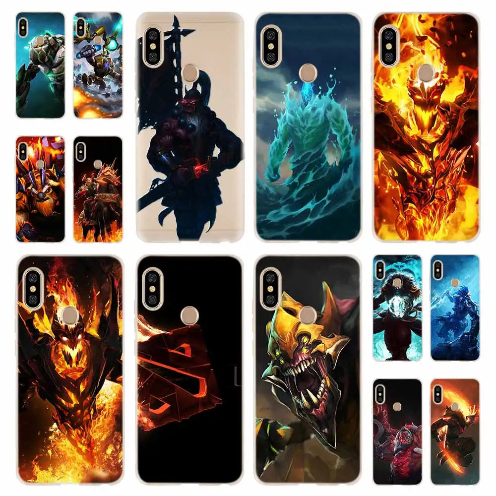 

Shadow Fiend Dota 2 Fashion Soft TPU Case Cover For Coque Xiaomi Redmi 4A 5A 6A 4X 5 Plus 6 Pro Note 7 6 4 4X 3 5