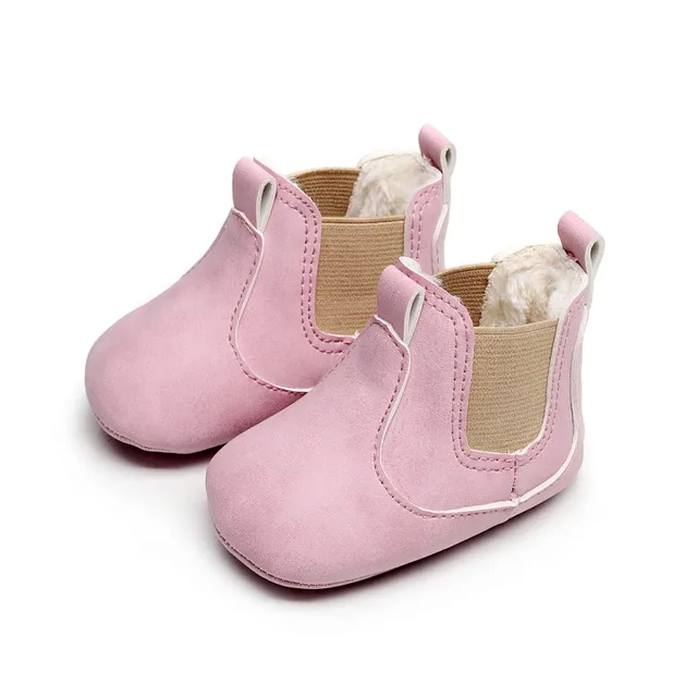 Baby Boys Girls Boots Booties Crib Bebe Footwear Cotton Padded Winter