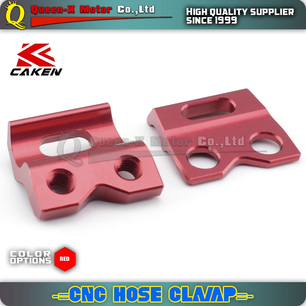CNC тормозной шланг хомуты держатель CR125 250 CRF 250R X 450R 250L M крест Супермото эндуро