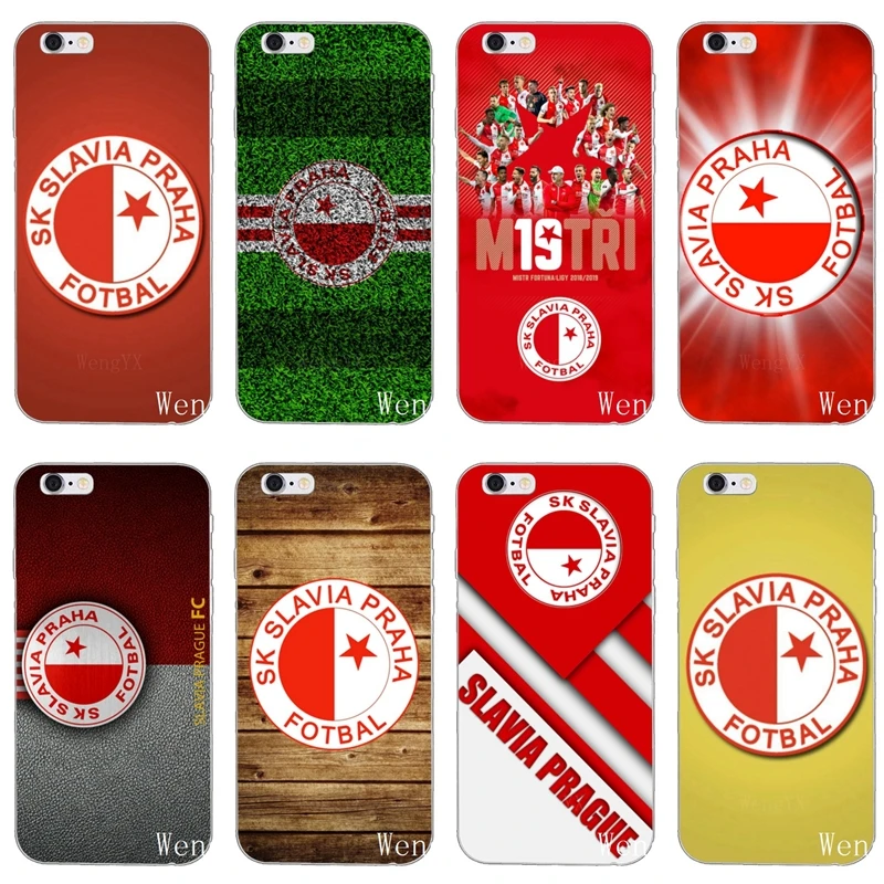 

Sk Slavia Praha Czech Republic soft tpu phone case For Samsung Galaxy A10 A30 A40 A50 A60 A70 A6s A8 Plus A9s star J8 2018
