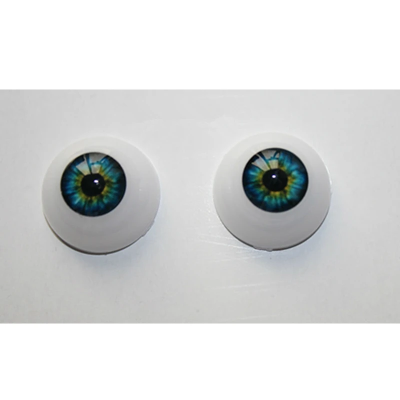 1 пара Reborn поставки Baby Doll глаза 24 мм акрил глазное яблоко подходит для 2" куклы DIY аксессуары KYY8411