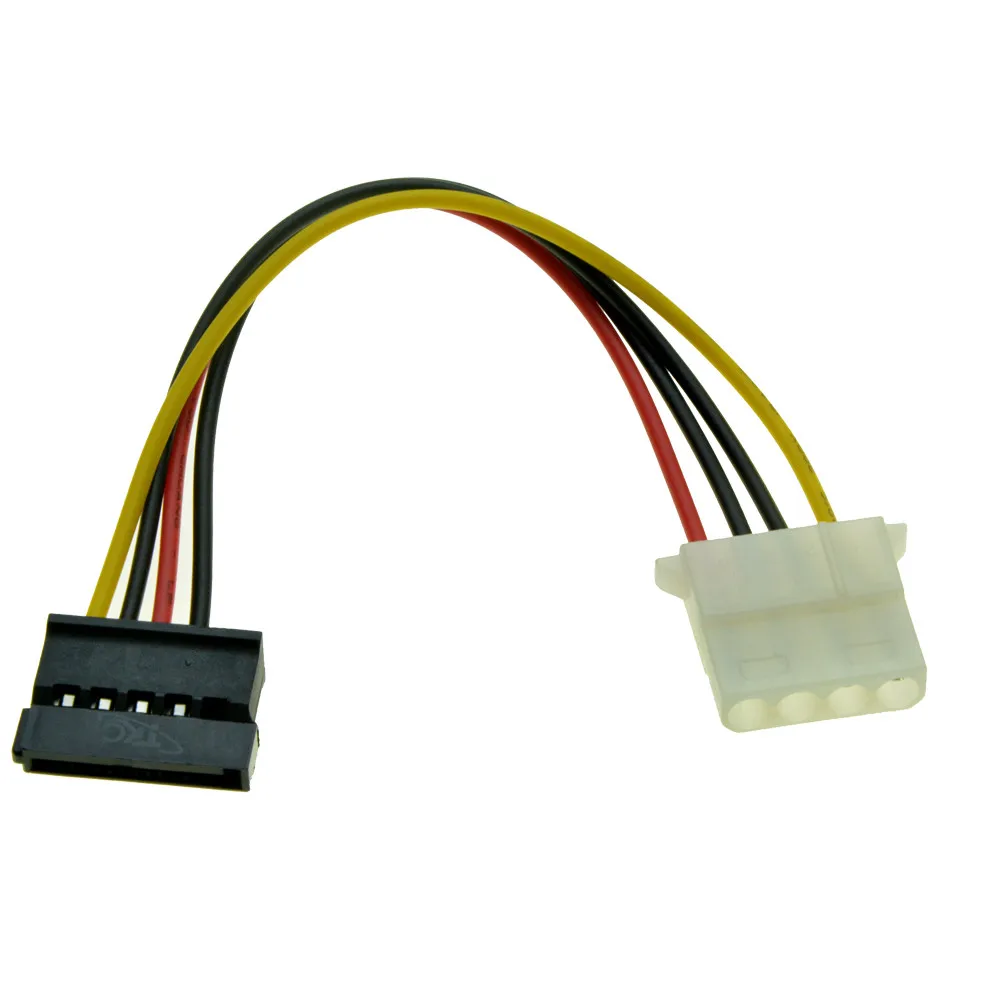 SATA 15 Pin Male Plug To 15 Pin Female Serial ATA Power Adapter Extension Cable