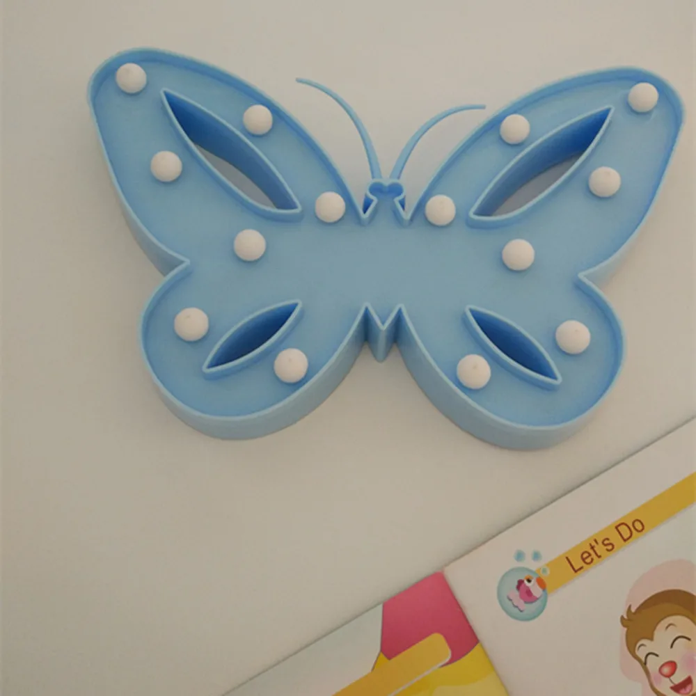 blue butterfly lights