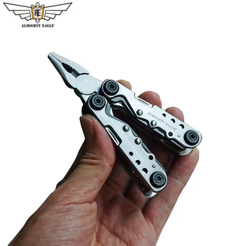 11 in one hand tool Screwdriver knife opener Mini Portable Stainless multitool fold pocket folding plier Outdoor Camping tools